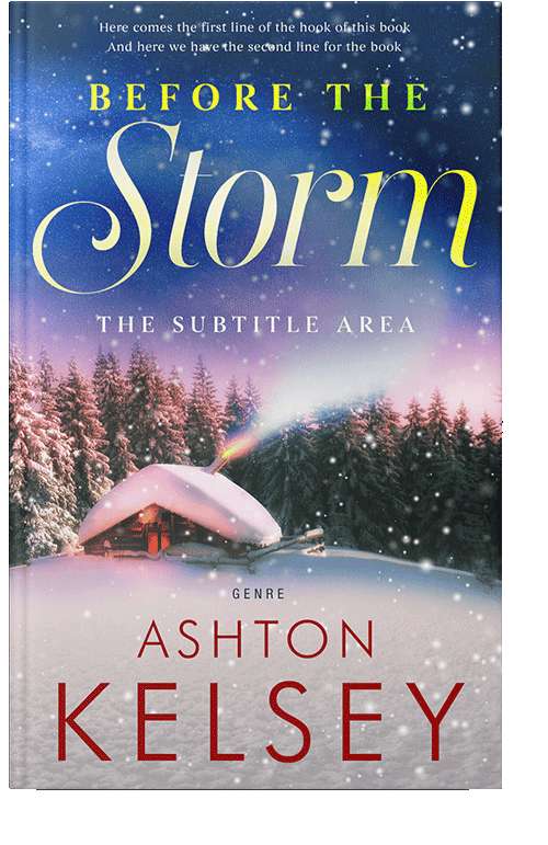 Front view of Maverick #20556 - Premade Literary Fiction Book Cover