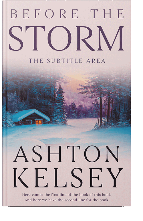 Front view of Oxford Blue #20557 - Premade Fantasy Book Cover