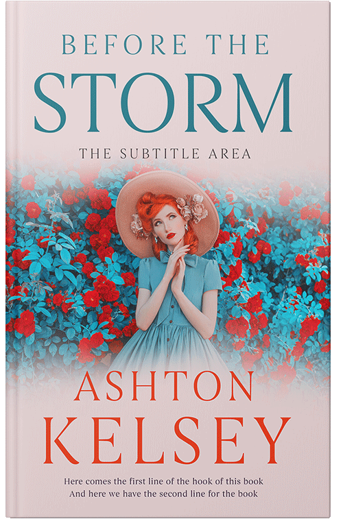 Front view of Astral #20567 - Premade Chick Lit Book Cover