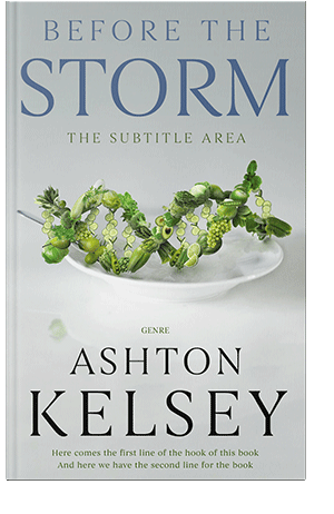 Pre Made Book Cover Pumice