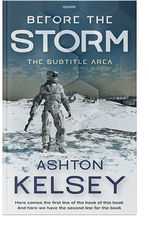 Pre Made Book Cover Fiord