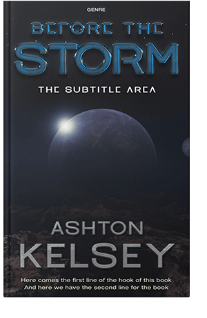 Pre Made Book Cover Shark