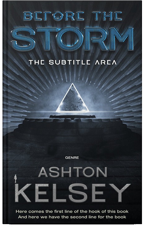 Front view of Bunker #20596 - Premade Science Fiction Book Cover