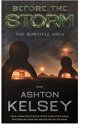 Pre Made Book Cover Zeus