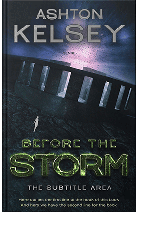 Pre Made Book Cover Mirage