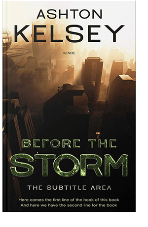 Pre Made Book Cover Eternity