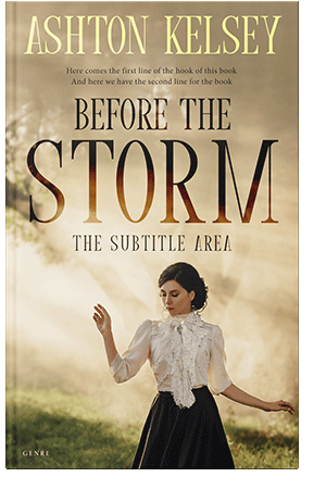 Pre Made Book Cover Sorrell Brown