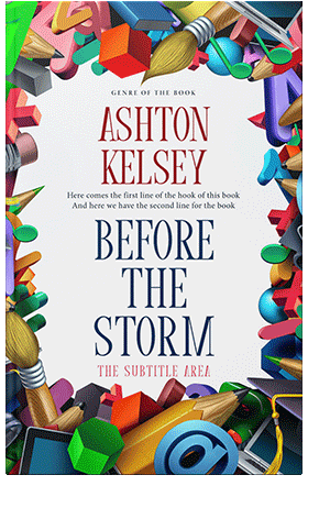 Pre Made Book Cover Eden