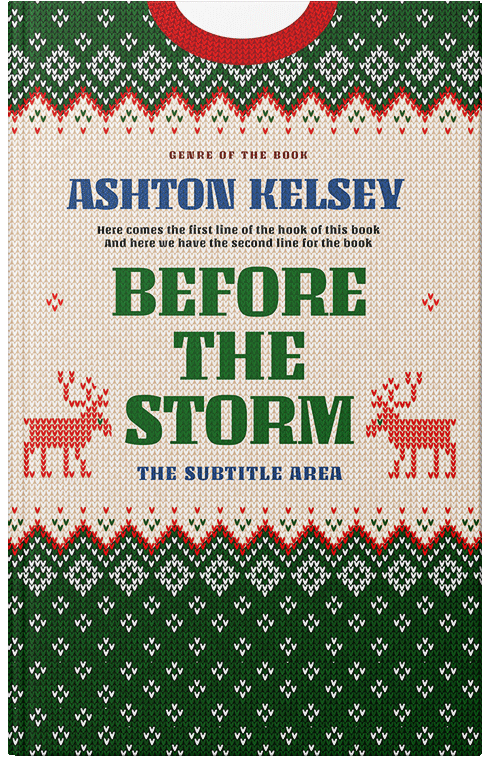 Front view of Parsley #20626 - Premade Literary Fiction Book Cover