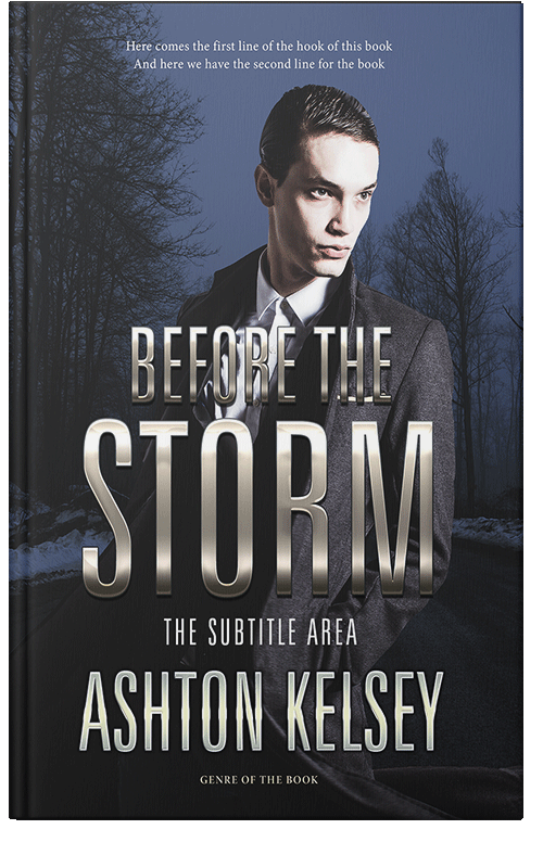 Front view of Premade Mystery & Thriller & Suspense Book Cover - Charade
