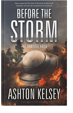 Pre Made Book Cover Tundora