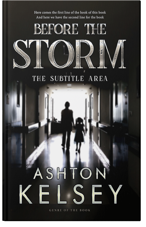 Front view of Premade Mystery & Thriller & Suspense Book Cover - Cloud