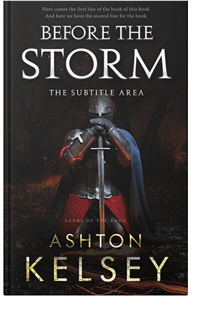 Pre Made Book Cover Cocoa Brown