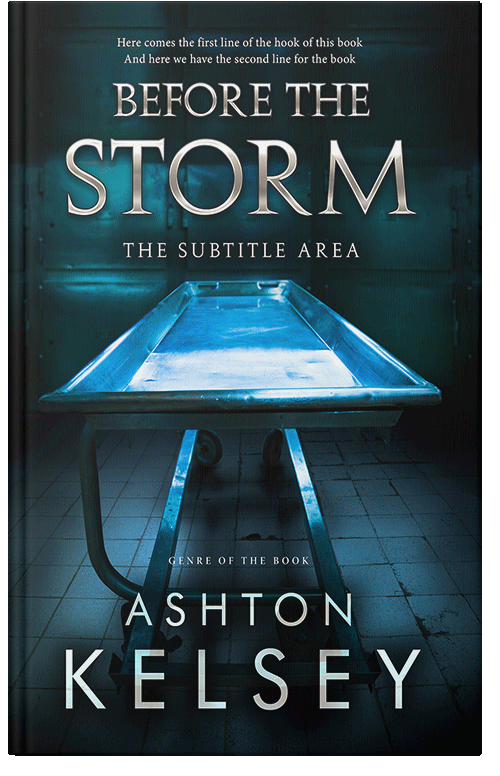 Front view of Premade Mystery & Thriller & Suspense Book Cover - Firefly