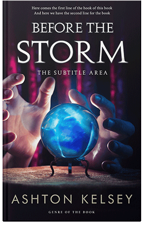 Pre Made Book Cover Quicksand