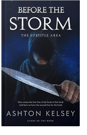 Pre Made Book Cover Black Pearl