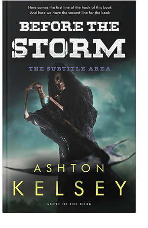 Pre Made Book Cover Shark