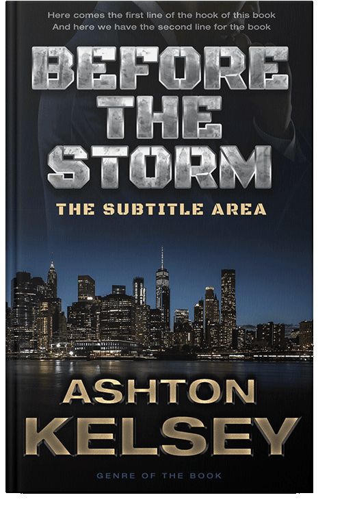 Front view of Bunker #20653 - Premade Mystery & Thriller & Suspense Book Cover