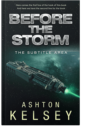 Pre Made Book Cover Aztec