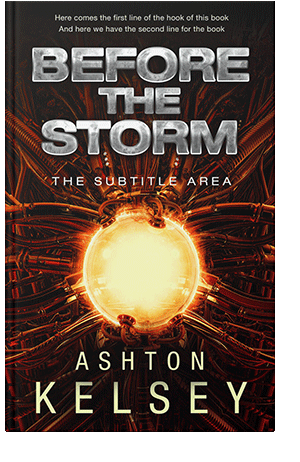 Pre Made Book Cover Tumbleweed