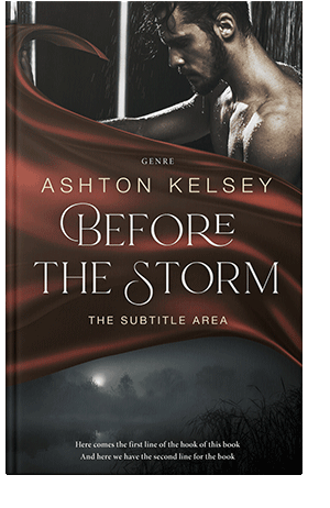 Pre Made Book Cover Cocoa Brown