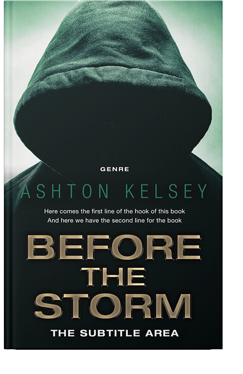 Front view of Pale Leaf #20664 - Premade Mystery & Thriller & Suspense Book Cover