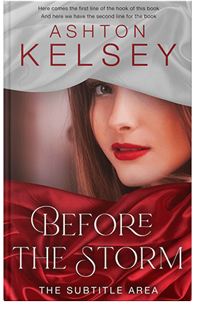 Pre Made Book Cover Old Brick