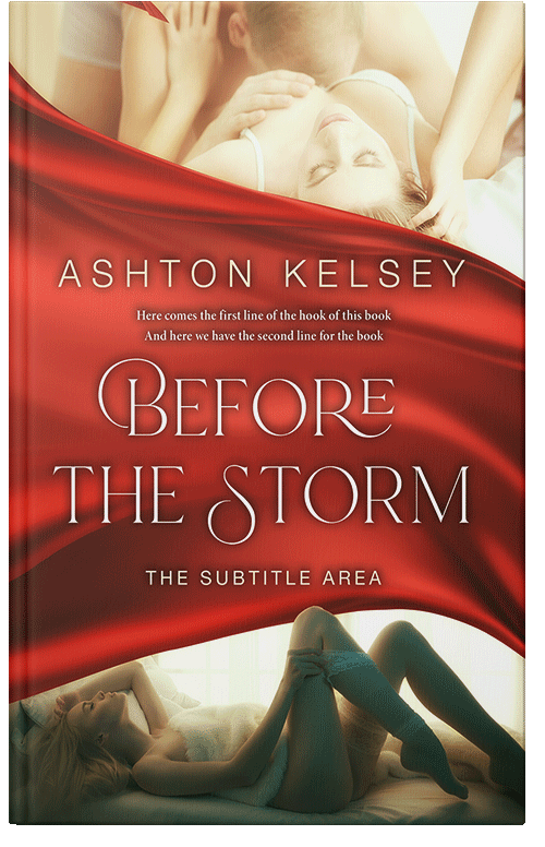 Front view of Raffia #20680 - Premade Erotica Book Cover