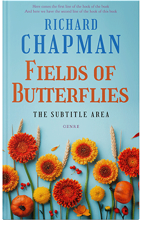 Pre Made Book Cover Morning Glory