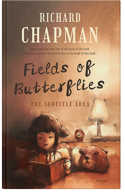 Front view of Premade Teen & Young Adult Book Cover - Santa Fe