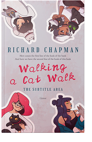 Pre Made Book Cover Lola