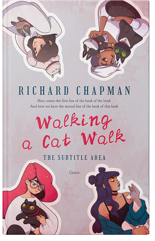 Front view of Premade Teen & Young Adult Book Cover - Lola