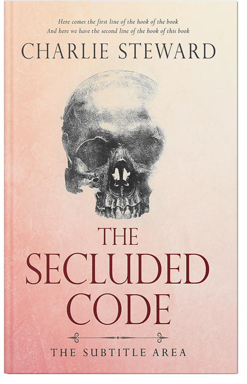 Front view of Givry #20715 - Premade Apocalyptica Book Cover