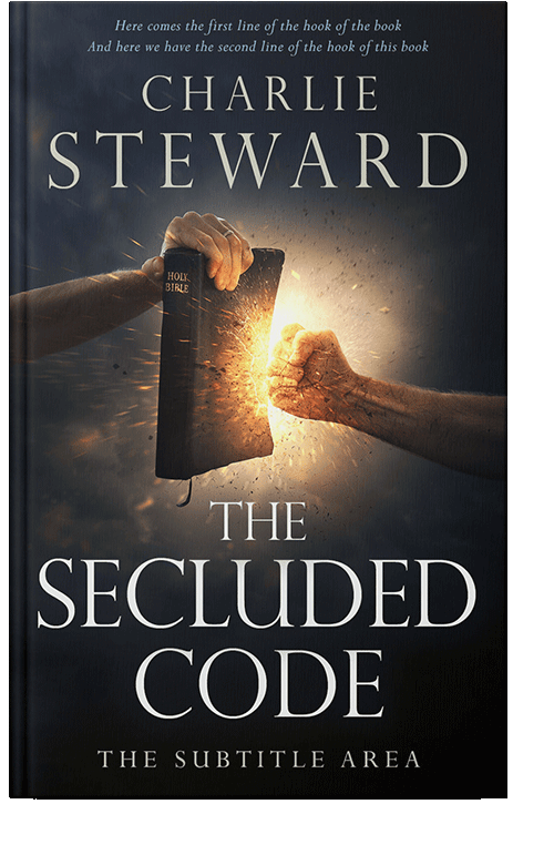 Front view of Shark #20723 - Premade Religion & Spirituality Book Cover