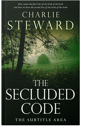 Pre Made Book Cover Midnight Moss