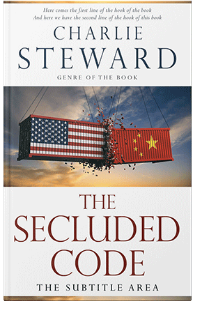 Pre Made Book Cover Coral Reef