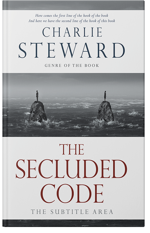 Front view of Mako #20786 - Premade Romance Book Cover