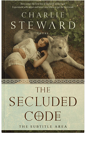 Pre Made Book Cover Tana