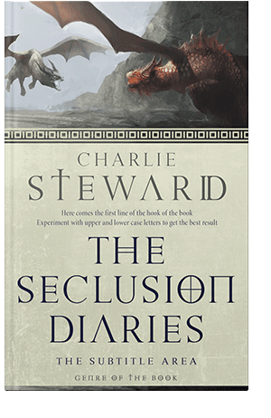 Pre Made Book Cover Moon Mist