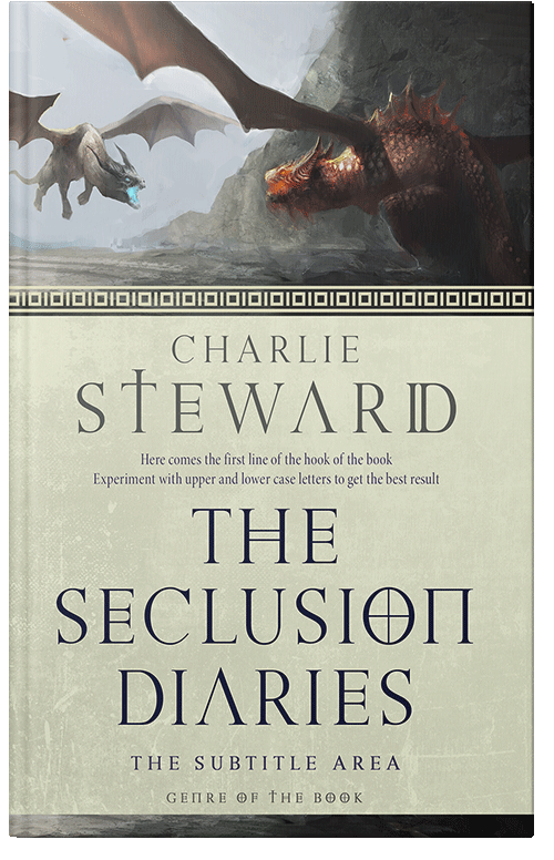 Front view of Moon Mist #20796 - Premade Fantasy Book Cover