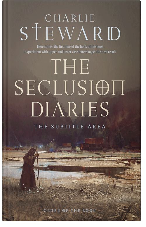 Front view of Premade Fantasy Book Cover - Kabul