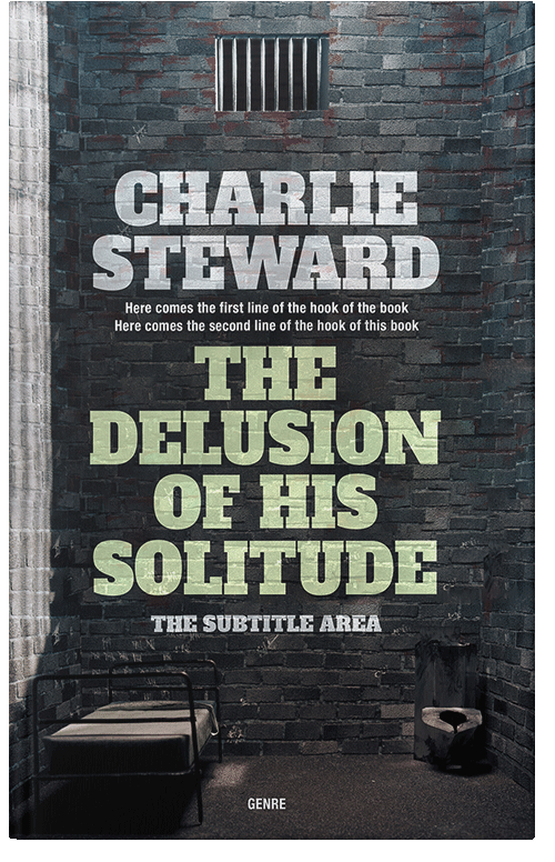 Front view of Premade Mystery & Thriller & Suspense Book Cover - Shark