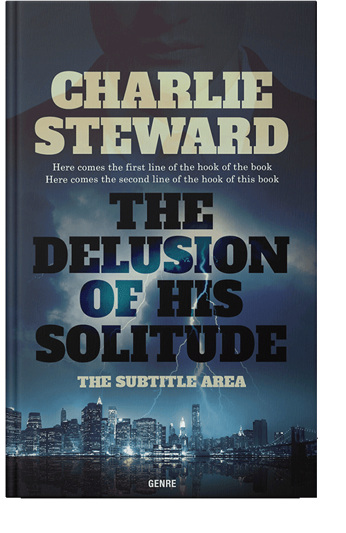 Front view of Ebony Clay #20806 - Premade Mystery & Thriller & Suspense Book Cover