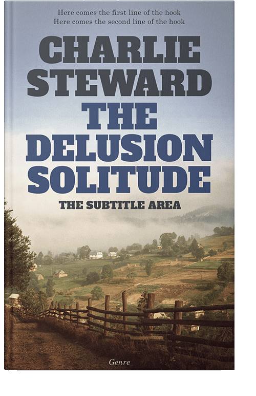 Front view of Cloud #20811 - Premade Literary Fiction Book Cover