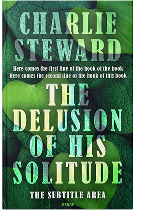 Pre Made Book Cover Parsley