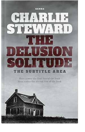 Pre Made Book Cover Silver Sand