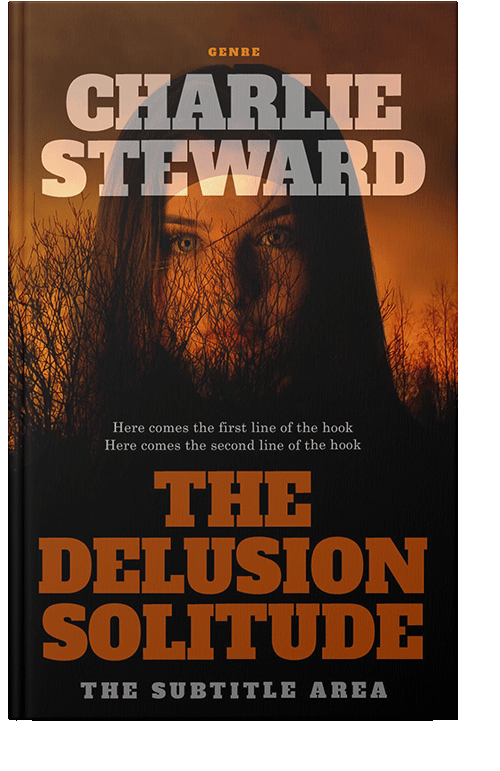 Front view of Tuscany #20830 - Premade Horror Book Cover