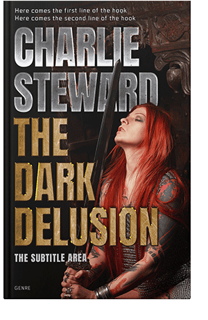 Pre Made Book Cover Tan