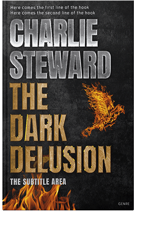 Pre Made Book Cover Tan