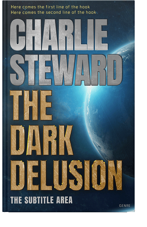 Front view of Big Stone #20851 - Premade Apocalyptica Book Cover